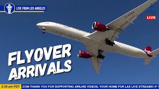 RARE LAX FLYOVER Arrivals