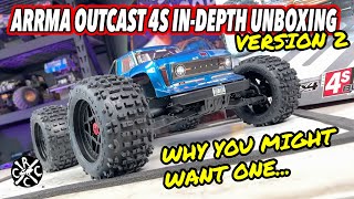 In-Depth ARRMA Outcast 4s Unboxing - Why Would You Buy This Instead Of A 6s Outcast?