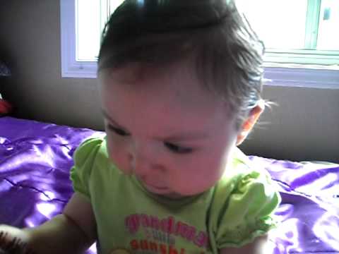 teething baby
