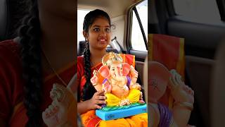 Ganpati Bappa Come On Cute Girl Lap