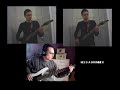 METALLICA - For Whom The Bell Tolls cover with solo (collaboration bass + guitar) HD audio