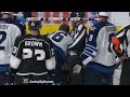 Blake Wheeler vs Robyn Regehr Oct 12, 2014