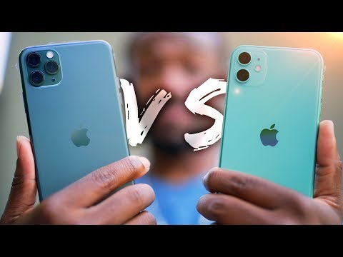 iPhone 11 vs iPhone 11 Pro Hands On! - What's the Difference?