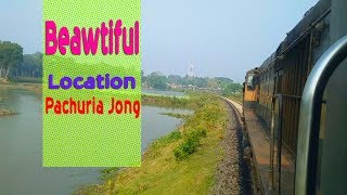 BEWTIFUL LOCATION SIDE OF RAILWAY IN BANGLADESH