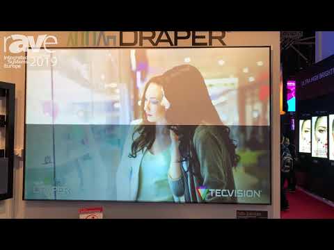 ISE 2019: Draper Features the Tecvision ALR Projection Surface