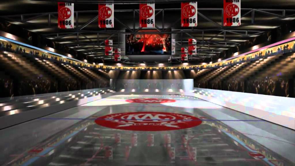 KAC Eishalle Klagenfurt Umbau - YouTube