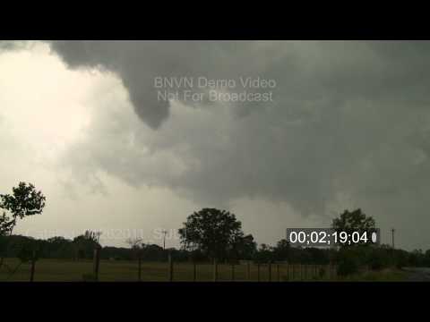 4/26/2011 Eustace, TX Tornado stock footage catalog
