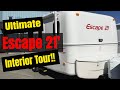 Escape Travel Trailer 21 Tour - Full Time RV Living