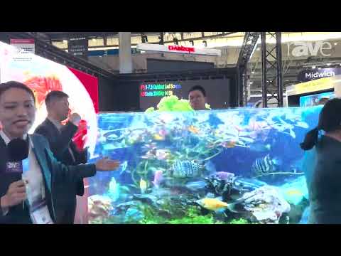 ISE 2024: Luminatii Shows Off Holographic LED Film Screen