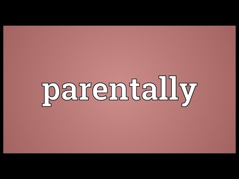 Header of parentally