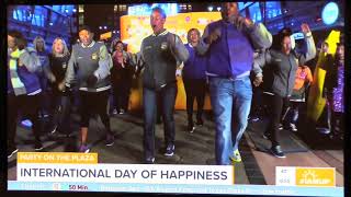 Good Morning Texas 410 Line Dancers International Day of Happiness, Dallas TX