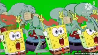 Spongebob Stampede Running From Spongebob