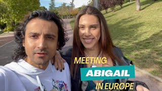 Meeting My Beautiful Co-Star Abigail in Europe | Niks Indian
