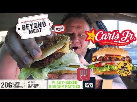 Carl's Jr. ☆BEYOND MEAT® Vegetarian Burger☆ Food Review!!! Carl's Jr. ☆BEYOND MEAT® Vegetarian Burger☆ Food Review!!!