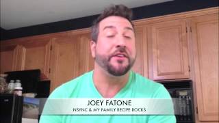 Joey Fatone wishes Luso-American Good Luck!
