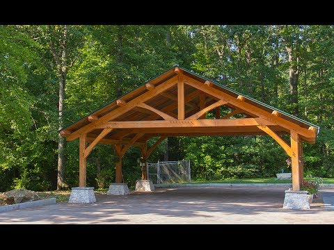 how to build a wooden carport