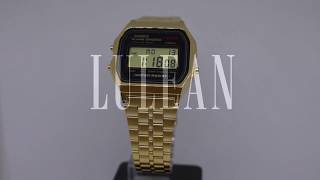 Relógio Casio Unis Retrô A159Wgea-1Df - Joias Lulean