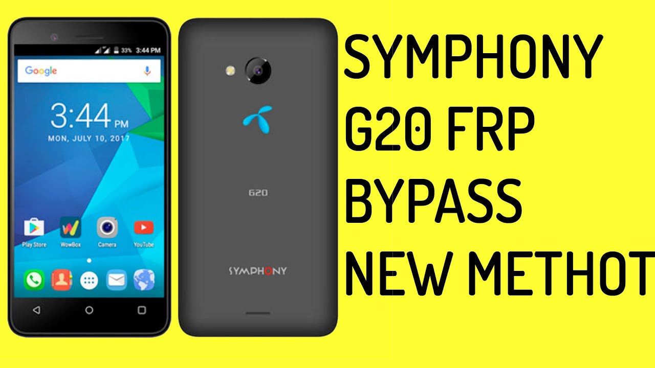 SYMPHONY G20 FRP BYPASS NEW METHOT 2021 SYMPHONY G20 FRP BYPASS NEW METHOT 2021
