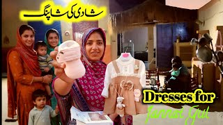 Today Shopping For Jannat Gul Wedding Dresses Husband Cooking Punjabi Pendu Vloger