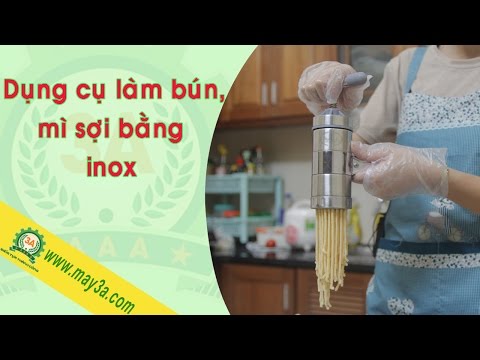 Cách làm bún tươi