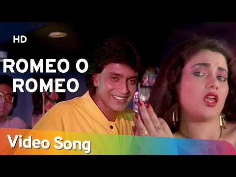 Romeo O Romeo - Mithun Chakraborty - Mandakini - Dance Dance - Bollywood Hit Songs HD- Alisha Chinoy