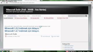 Minecraft İndirme (HOTFİLE)