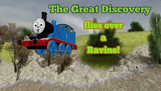The Great Discovery - Thomas Flies Over A Ravine Roblox Cbr3 Remake