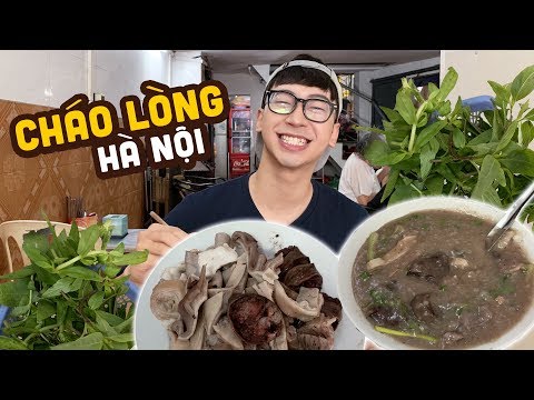 CHÁO LÒNG HÀ NỘI // Món ăn đường phố hấp dẫn