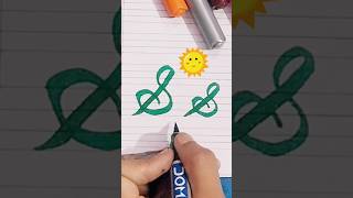 How To Write In Cursive Capital Letter S Cursive Writing For Beginner Cursive Handwriting Practice