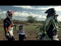 MX track and BUSTED knees ++Brett Cue riding Maui Style