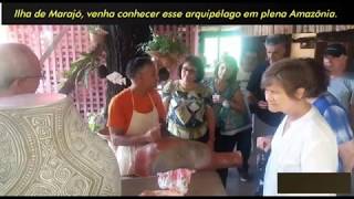 Passeio na ilha de Marajó.