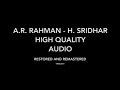 Bombay   Kannalanae | High Quality Audio | A. R. Rahman