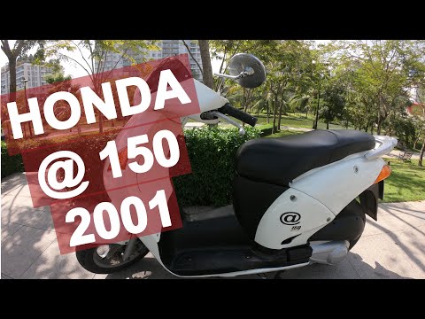 Hồi ức về thời A CÒNG - Honda @ 150 đời 2001