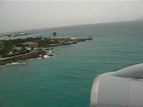 Landing St. Maarten with