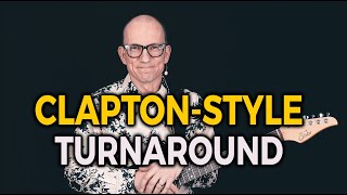 Learn a Clapton style Turnaround in E