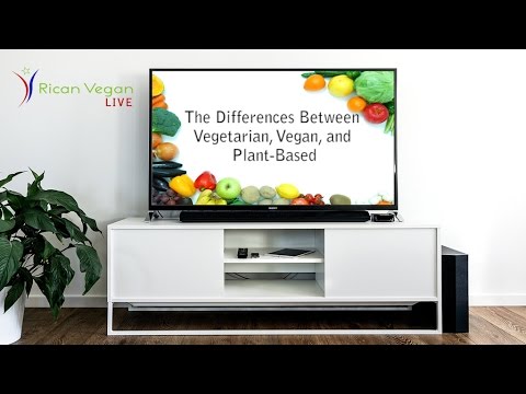 Facebook Live Replay-The Differences Between Vegetarian, Vegan, and Plant-Based
