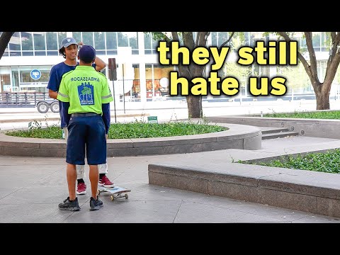 Olympic Skateboarding was weird...