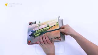 Распаковка Сборной Модели Siebel Si 204D От Производителя Kovozavody Prostejov.