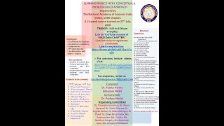 11920,Day 47, Vlmathematical Physicspart5, Learning Physics With Concept Based Approach