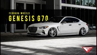 World's Widest G70 | 2020 Genesis G70 | Ferrada Wheels Cm1