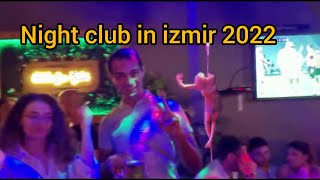 Night club and bar street in alsancak , izmir 2022