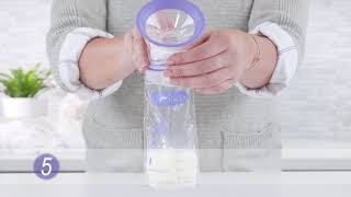 Pump Directly into our Breastmilk Storage Bags Using Your Lansinoh Pump!
