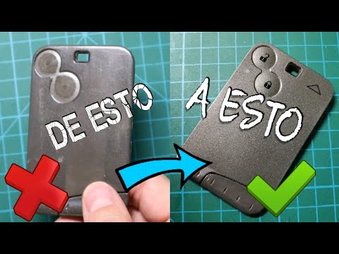 Reparar la llave mando del coche fácil y económico