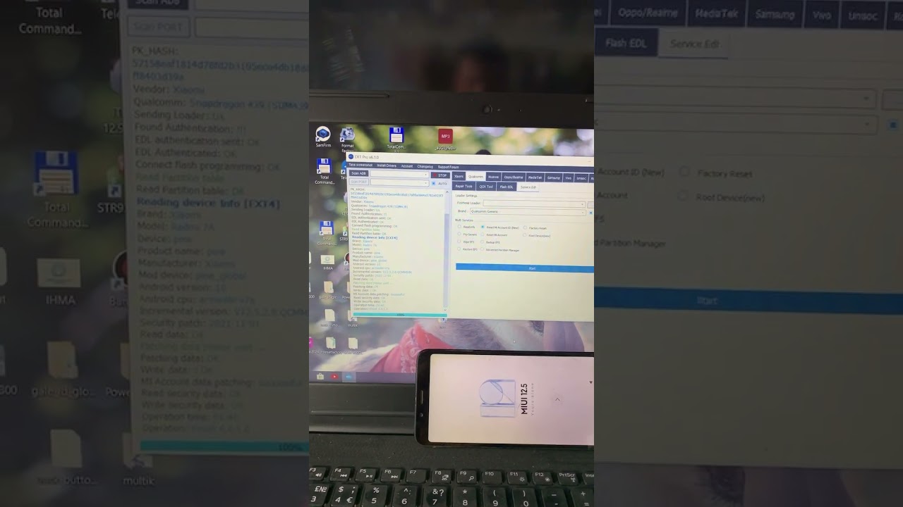 Redmi 7A Mi account remove DFT Pro tool .#Redmi Redmi 7A Mi account remove DFT Pro tool .#Redmi