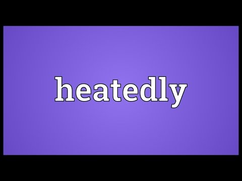 Header of heatedly