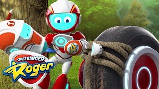 Space Ranger Roger - Rogers Swing Thing & Rogers Toy Trouble Videos For Kids
