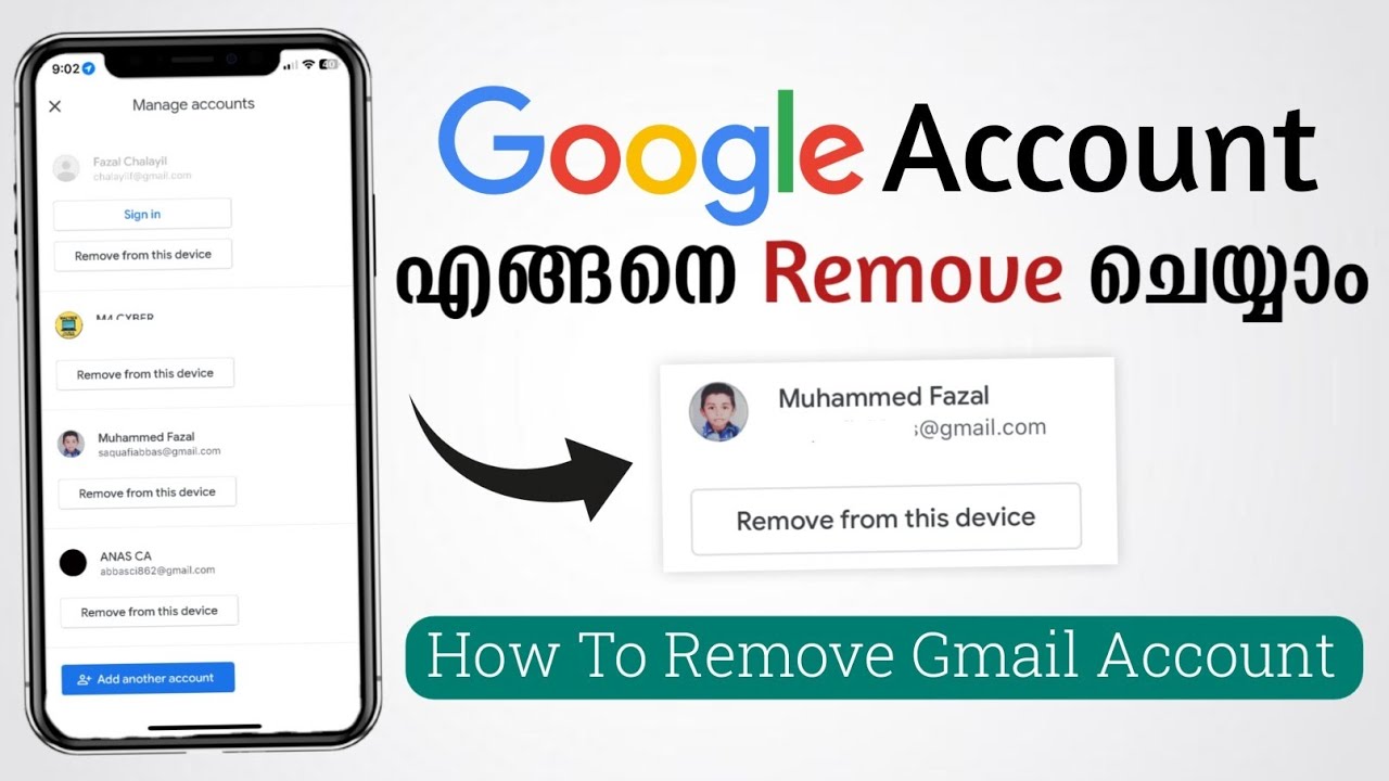 How To Remove Google Account In Device Malayalam | How To Remove Google Account In Device Malayalam |