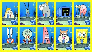 Spongebob Vs Among Us Animation All Houses Compilation Part2.