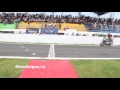 MotoSaigon BMW S1000RR bốc đầu đá số trên không tại HappyLand Circuit
