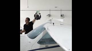 Aesub Dice For Scanning An Airplane With Shining 3D